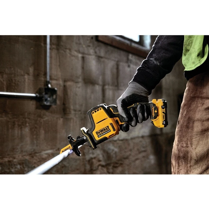 DeWALT DCS312D2-QW Serra sabre 2800 spm Preto, Amarelo