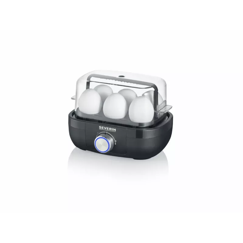 Ovoqueira Severin 420W, para máx. 6 ovos EK 3166 preto (EK3166)