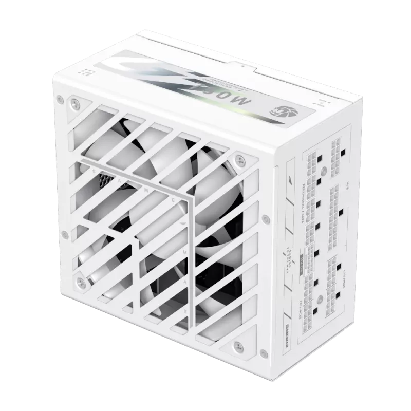 Fonte de alimentação Gamemax, 80 PLUS, Gold | GZ 750G WH | 750 W
