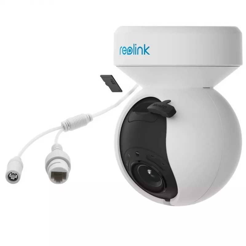 Reolink E Série E540 - Câmara Wi-Fi exterior 5MP, deteção de pessoas/veículos/animais, rotação e inclinação, zoom ótico 3x
