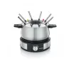 Severin FO 2471 combinação de fondue e crepes, preto/aço inoxidável