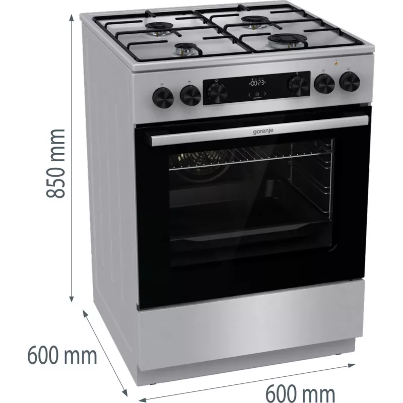 Fogão a gás e elétrico GKS6C70XJ