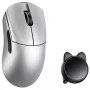 Rato gaming WLMOUSE HUAN, Omron Optical Switches - prateado (HUAN-SILVER-O)