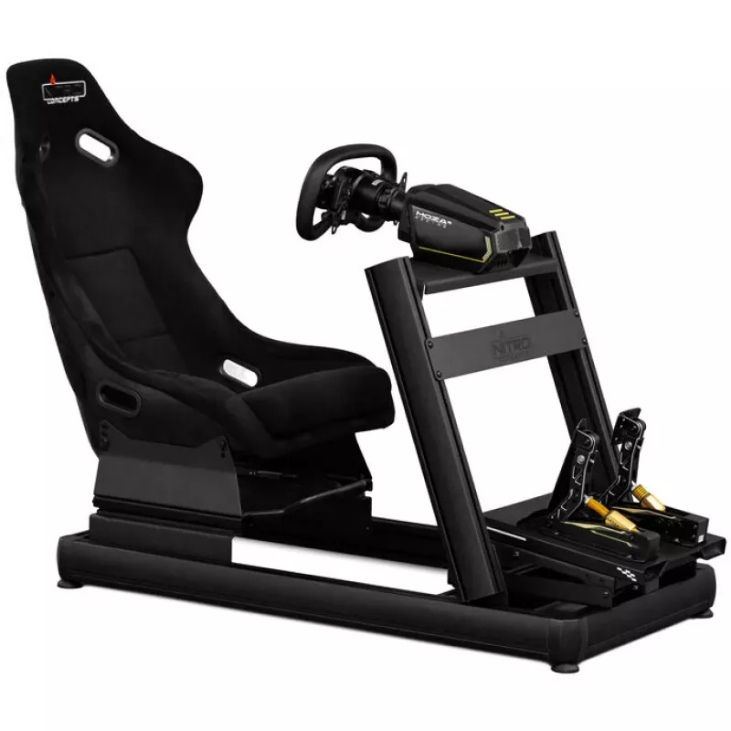 Cadeira gaming nitro concepts E-Racer GAZU-1006 — design ergonómico, braços ajustáveis