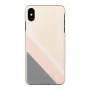 Capa para smartphone man and wood para iPhone XS Max – fato rosa, preto