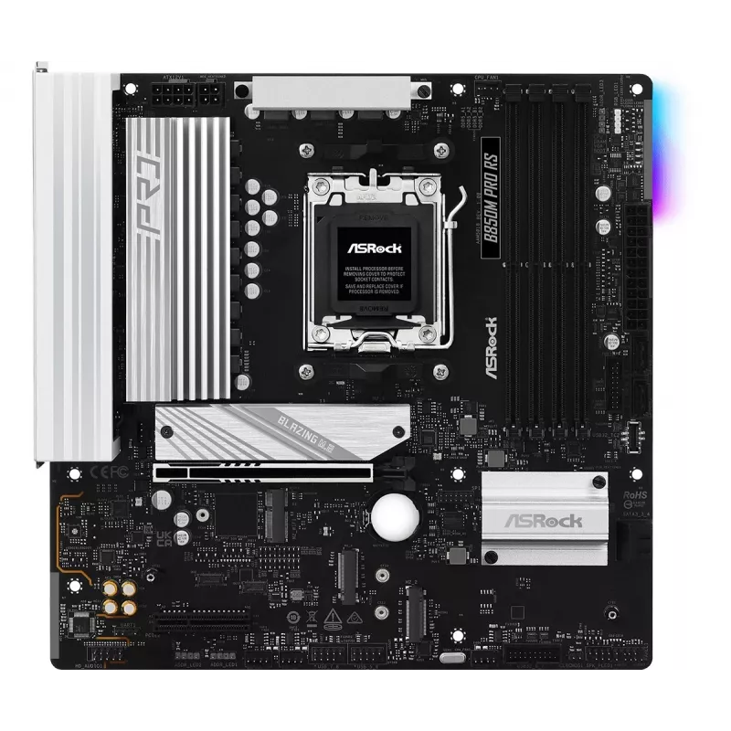 Placa-mãe ASRock B850M Pro RS AM5 Micro-ATX