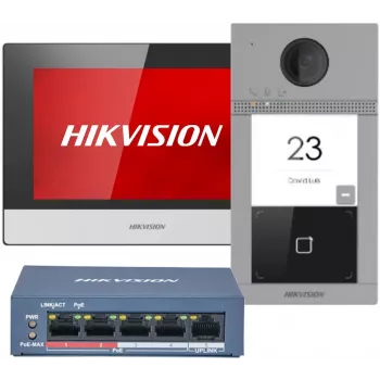 Hikvision DS-KIS604-S(C) Videoporteiro 2 MP 17,8 cm (7