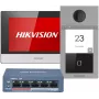 Hikvision DS-KIS604-S(C) Videoporteiro 2 MP 17,8 cm (7