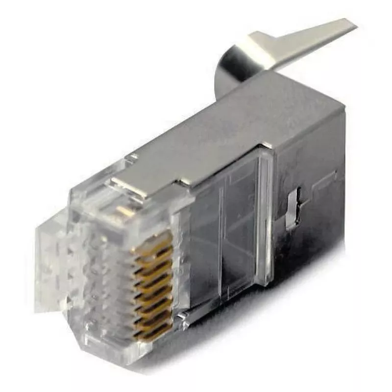 Conector de cabo RJ45 cinzento Digitus X-ML-6F-OD-IMP macho 100 unid.