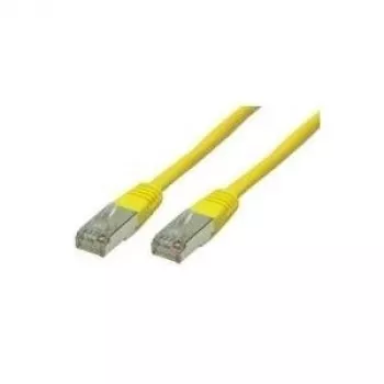 Cabo de rede RJ45 S/CONN 1 m amarelo Cat6 S/FTP S-CONN TC75711-Hy