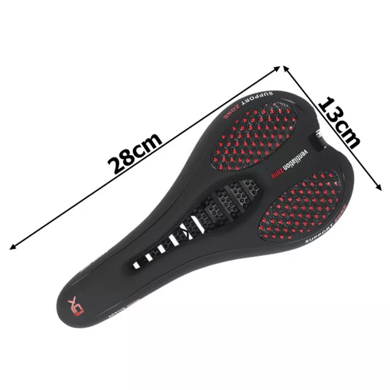 Sela de bicicleta Extralink, espuma desportiva macia fina