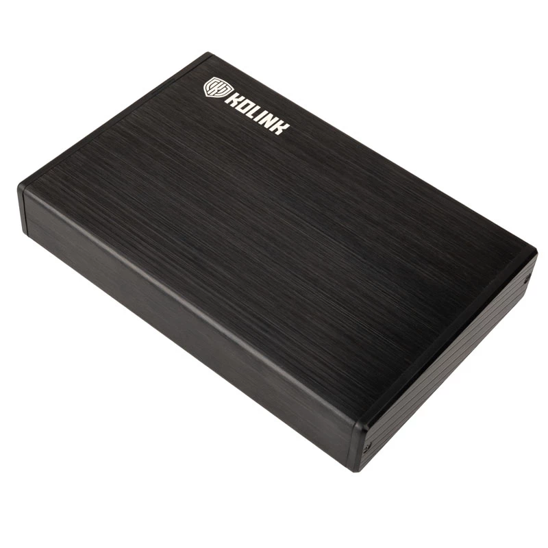 Kolink HDSU3U3 caixa externa de 3,5 polegadas USB 3.0, preta