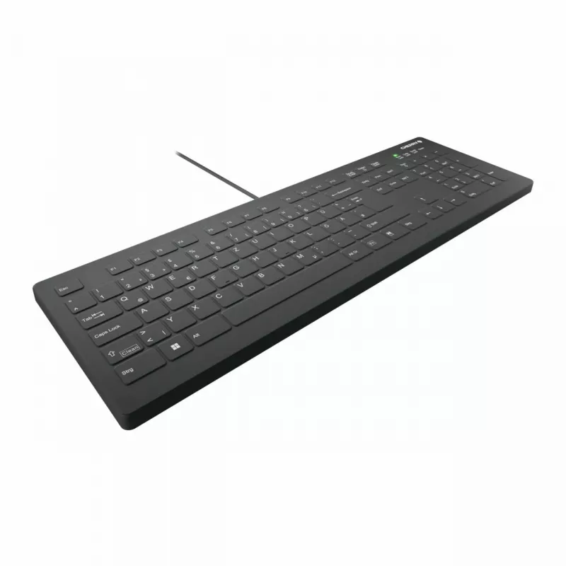CHERRY AK-C8112 Medical USB QWERTZ Alemão Preto Branco Teclado Full-Size