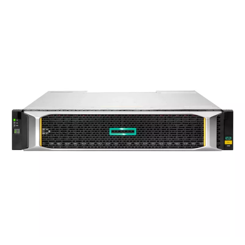 HPE MSA 2060 R0Q74B array de discos 16 Gb Fibre Channel SFF, 24 compartimentos (SAS-3), 0 TB, rack 2U