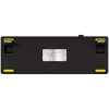 Teclado de gaming mecânico LORGAR KBP70MW 65% preto amarelo layout EN