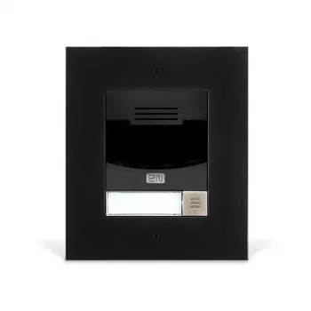 Videoporteiro 2N 9155301CBF, IP54/IK08, 10/100Base-T, SIP2.0, imagem máx. 1280×960, 120° horizontal, 12V DC/PoE (IEEE 802.3af)
