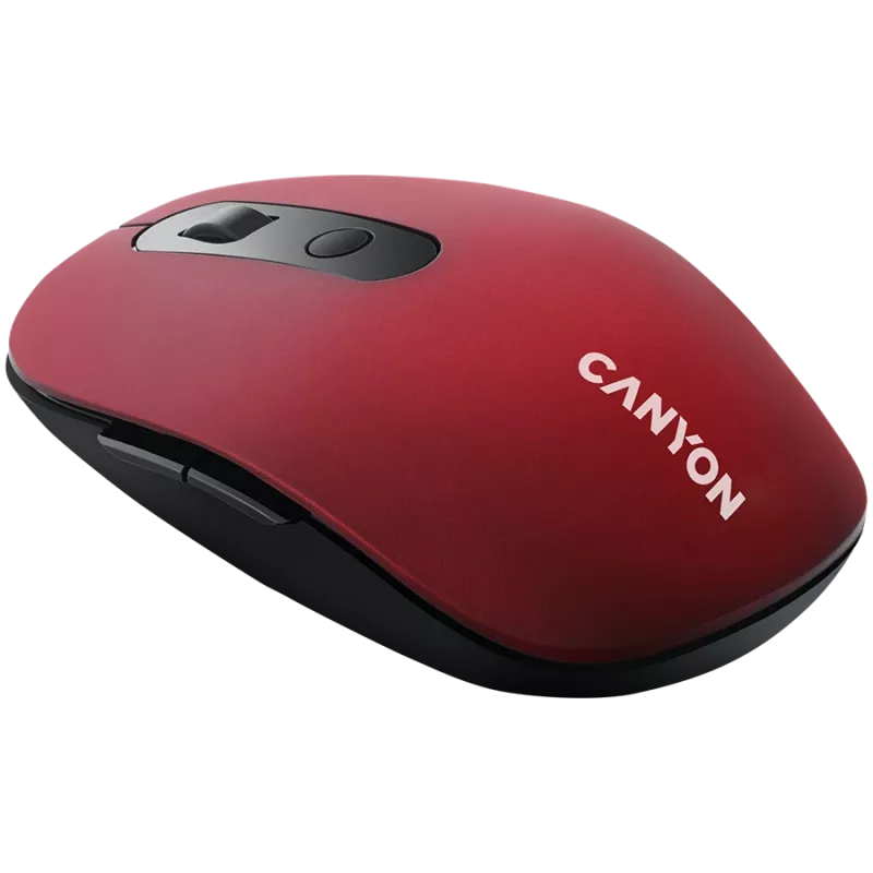 Rato CANYON MW-9 modo duplo sem fios Vermelho