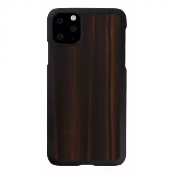 Capa para smartphone man and wood para iPhone 11 Pro Max, preto ébano
