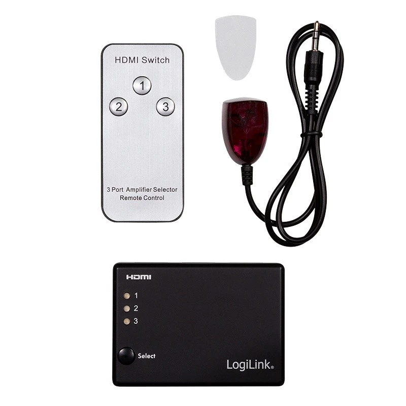 Switch de vídeo HDMI LogiLink HD0042