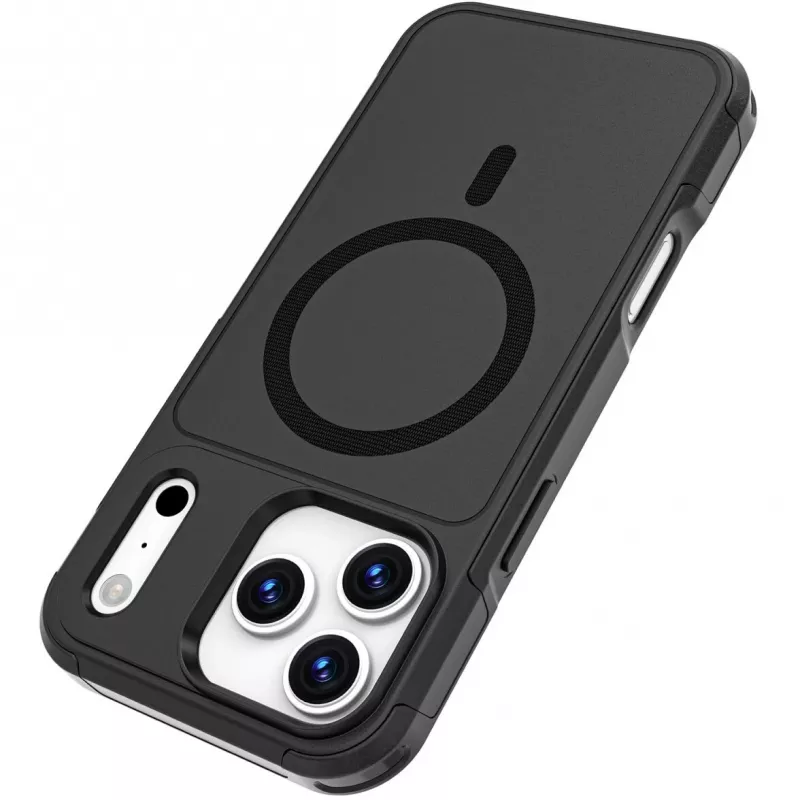 Capa 4smarts Defend iPhone 17 Pro Max preto 17,5 cm