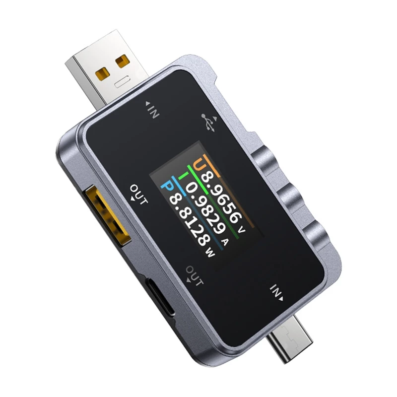 Testador USB 2w1 FNIRSI FNAC-28 USB-C USB-A