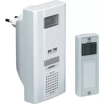 Intercomunicador de porta Grothe MISTRAL 400M branco (43310)