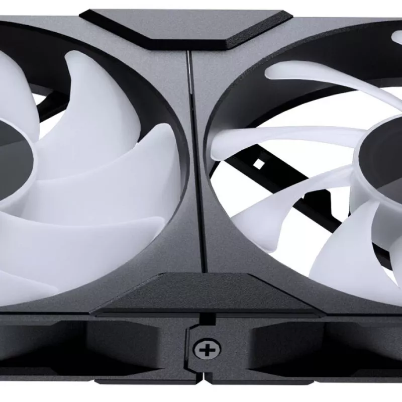 Pack de 3 ventoinhas PHANTEKS M25 Gen2 PWM D-RGB 140 mm, preto