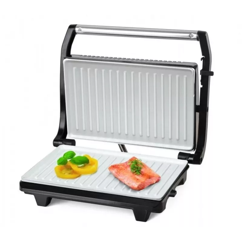 Esperanza EKG006 Grelhador elétrico 750W aço inoxidável/preto