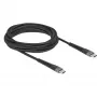 Cabo USB DeLOCK 81126 USB 2.0 3m USB C preto