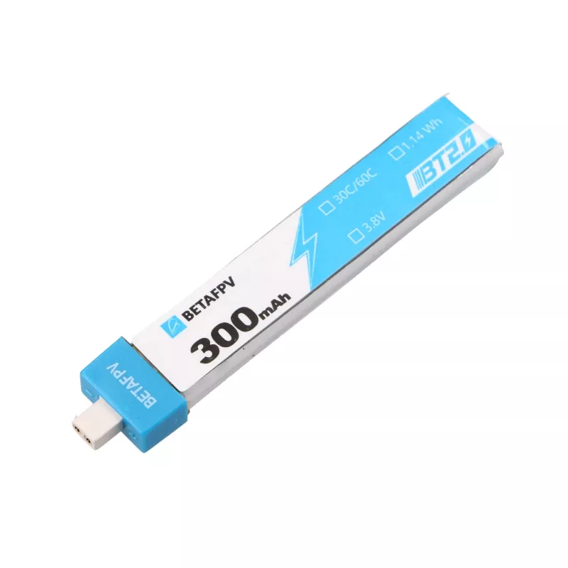 Conjunto de baterias para drone BetaFPV BT2.0 1S 300mAh pack de 8, 3,8V