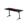 Mesa DIABLO CHAIRS X-Mate preta retangular fibra de carbono 1600x750x755 mm
