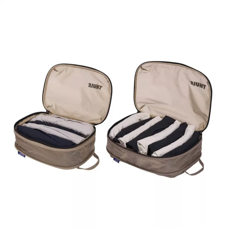 Thule 5564 Conjunto de cubos de compressão para bagagem bege suave