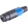 Conector fêmea PA ShiverPeaks 4 polos aparafusável com proteção anti-dobras