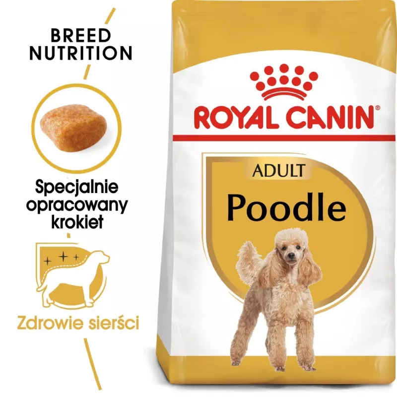 Royal Canin Poodle Adult ração para cães, 1,5 kg