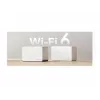 Router wireless MERCUSYS Halo H85X pack de 2 Dual-Band Wi‑Fi 6 até 3000 Mbit/s Sistema Mesh