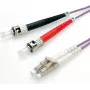 Cabo de jumper de fibra ótica ROLINE OM4 50/125µm LC/ST 3m