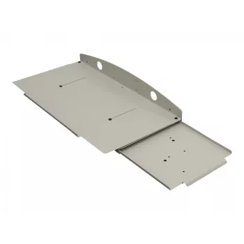 Suporte de teclado ERGOTRON + + apoio de rato, apoio de pulso extensível 77-050-180
