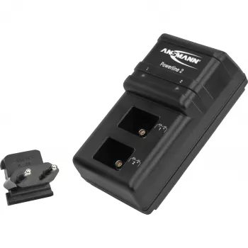 ANSMANN POWERline 2 - carregador de baterias - 2x9V (5107043)