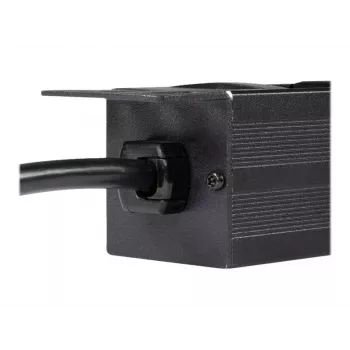 LogiLink - Unidade de distribuição de energia (montagem em rack) - 3500 Watt - entrada CEE 7/7 - saídas: 8 (2 x USB, 8 x CEE 7/7) - 1U - 4