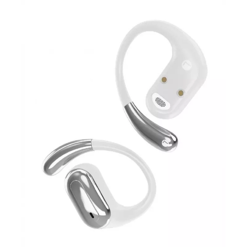 Gembird OWS-01-W auriculares Bluetooth TWS open-ear, brancos