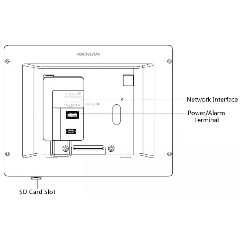 Videoporteiro Hikvision DS-KH8350-TE1 7