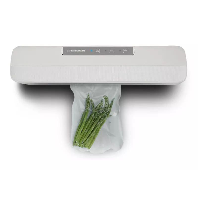 Esperanza EKV001 Steak Tartare seladora a vácuo para alimentos, 300 mm, 107 W, branca
