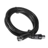 Maclean MCTV-930 antena de TV ativa para interior, DVB-T/T2, VHF/UHF/FM, filtro LTE, 28 dB, conector F, preta