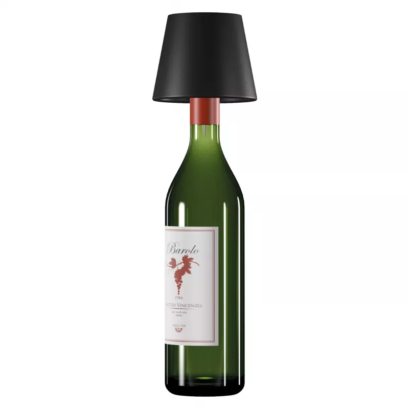 RealPower TableLight 360 3W candeeiro de mesa LED preto IP44