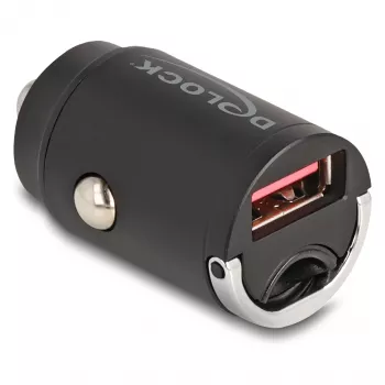 Carregador móvel DeLOCK 64277 universal preto isqueiro carregamento rápido automóvel