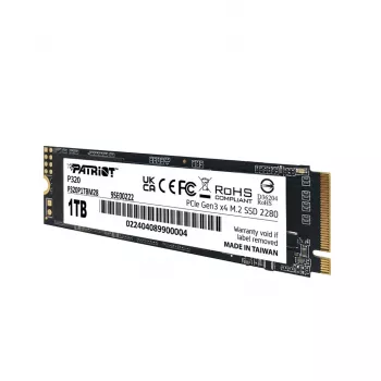Unidade SSD Patriot Viper P320 M.2 PCIe Gen3x4 512GB 3000MB/s