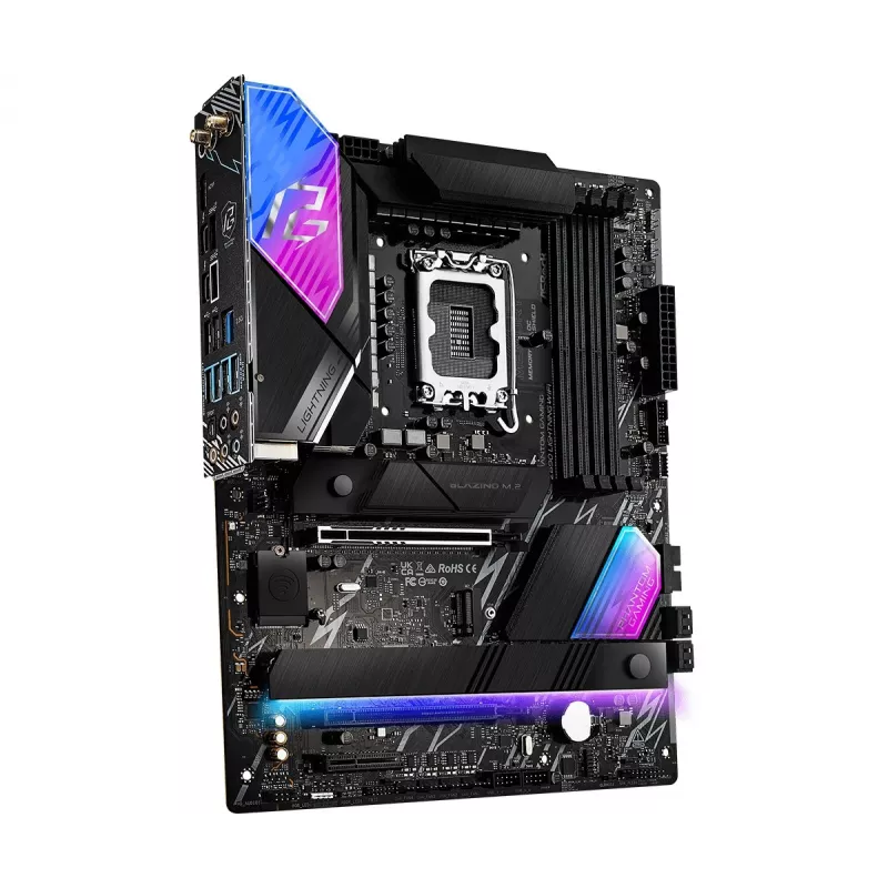 Motherboard ASRock Z890 Lightning WiFi — Intel Z890, LGA1851, ATX, 4× DDR5, Wi‑Fi 7, LAN 2.5Gb, Thunderbolt 4