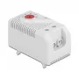 Termóstato DELOCK 66824, caixa de plástico, IP20, 30 W, 250 V, 10 A, 43×60×33 mm, cinzento/vermelho