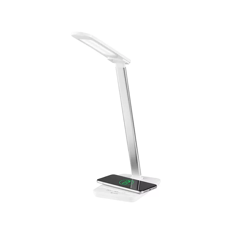 Candeeiro de secretária Tracer Luna com carregador sem fios de 10 W, LED, 3000–6500 K