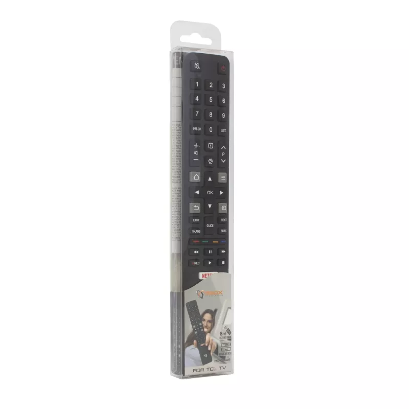 Comando SBOX RC-01406 para televisores TCL — comando de substituição compatível com vários modelos TCL